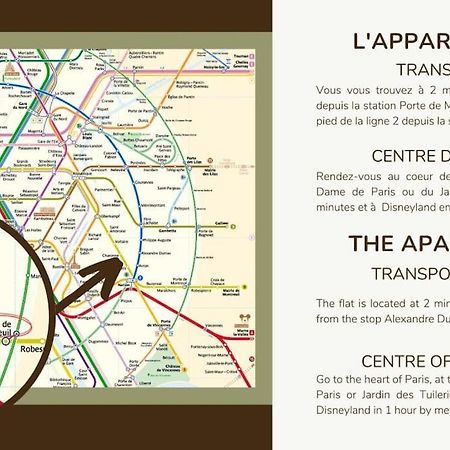 12.Appart 4Pers#1 Bedroom #Pere Lachaise #Nation Paris Exteriör bild